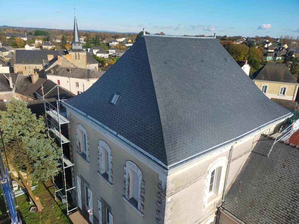 ardoise faitage zinc