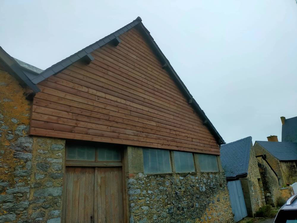 bardage pignon