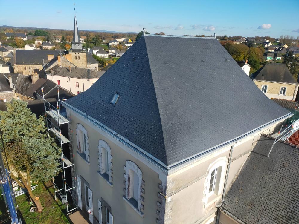 ardoise faitage zinc
